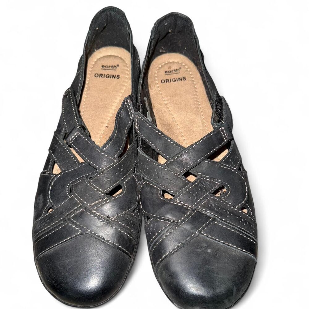 Earth-origins Women's Black Loafers size 8.5